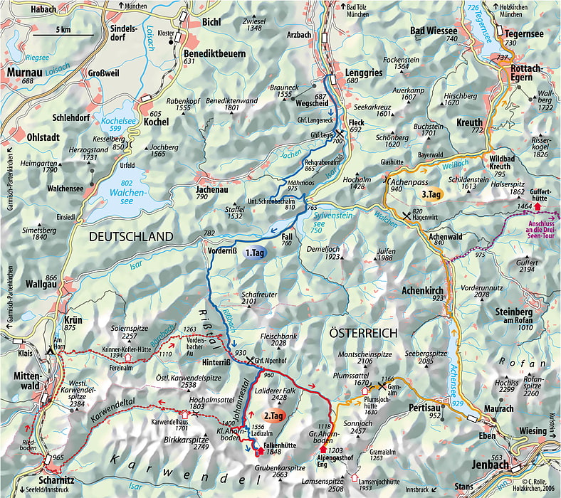 Karwendel Karte