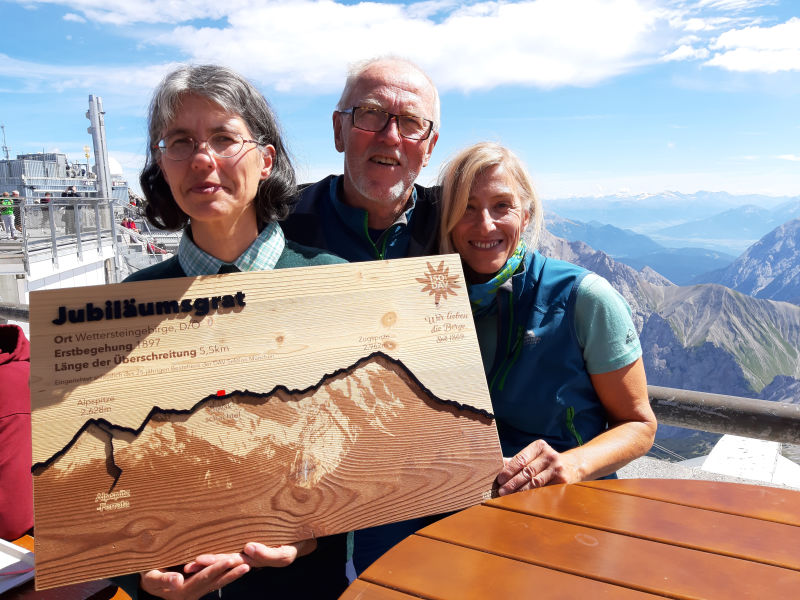 Zugspitz Jubil um 2020 Sektion M nchen auf Natur und