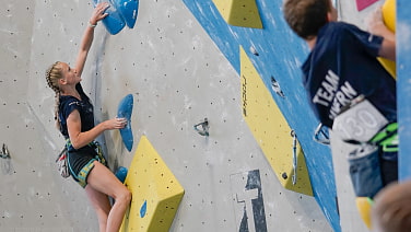 Lotta Niziak im Finale der C-Jugend.