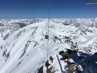 Ötztaler vom Gipfel der Wildspitze